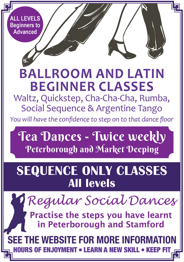 Adult Dance Classes in Peterborough, Stamford and Market Deeping