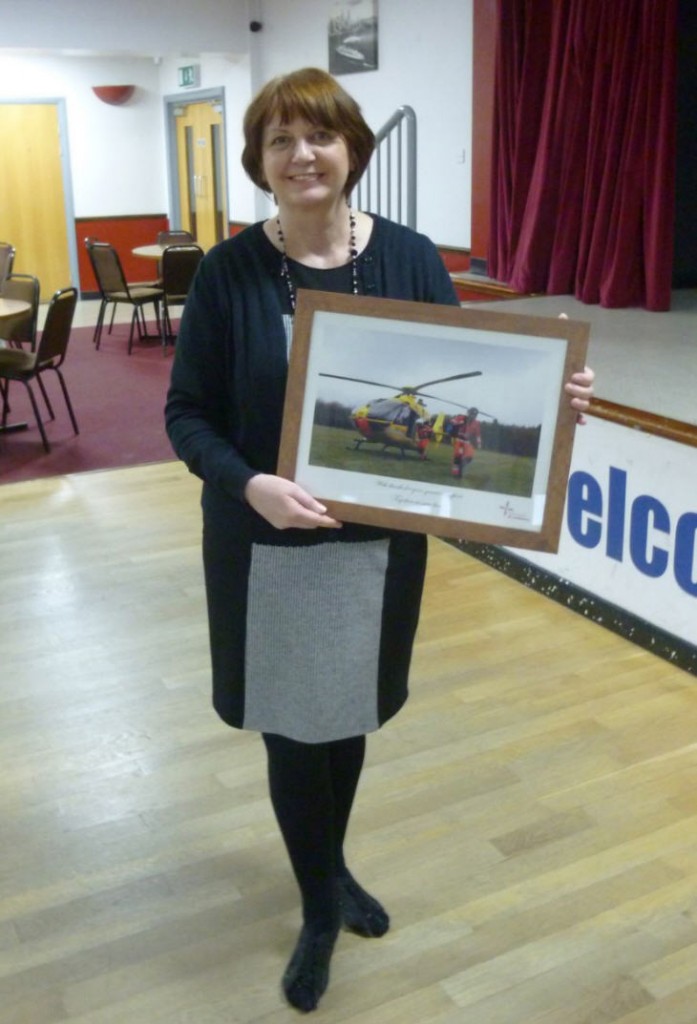 Janina Mossman With East Anglian Air Ambulance Picture